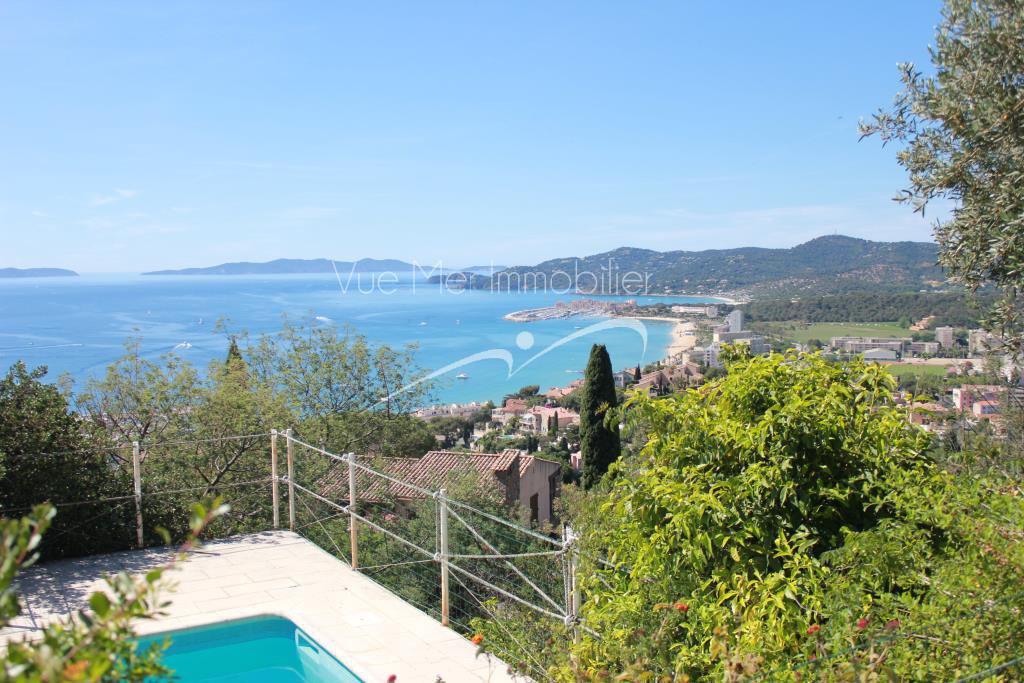 VILLA VUE MER PANORAMIQUE sur les hauteur du lavandou !  VENDUE LAVANDOU 83980  