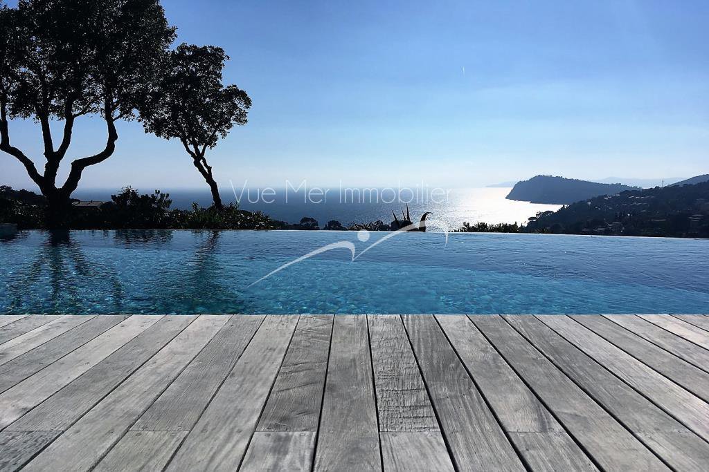 estimation villa avec piscine à débordement au rayol-Canadel par agence immobilière sérieuse