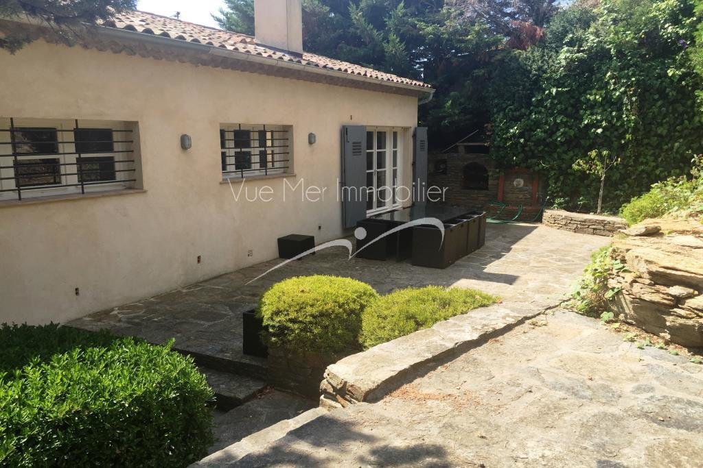 Arrière de la maison avec terrasse