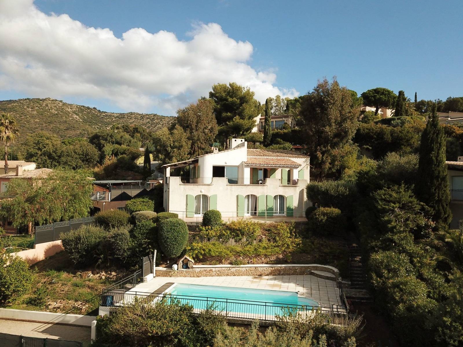 villa dans la nature