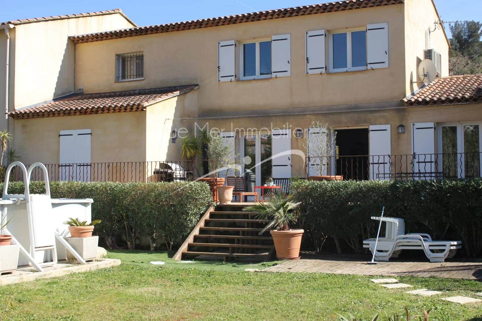 villa sur 2 niveaux le lavandou estimation