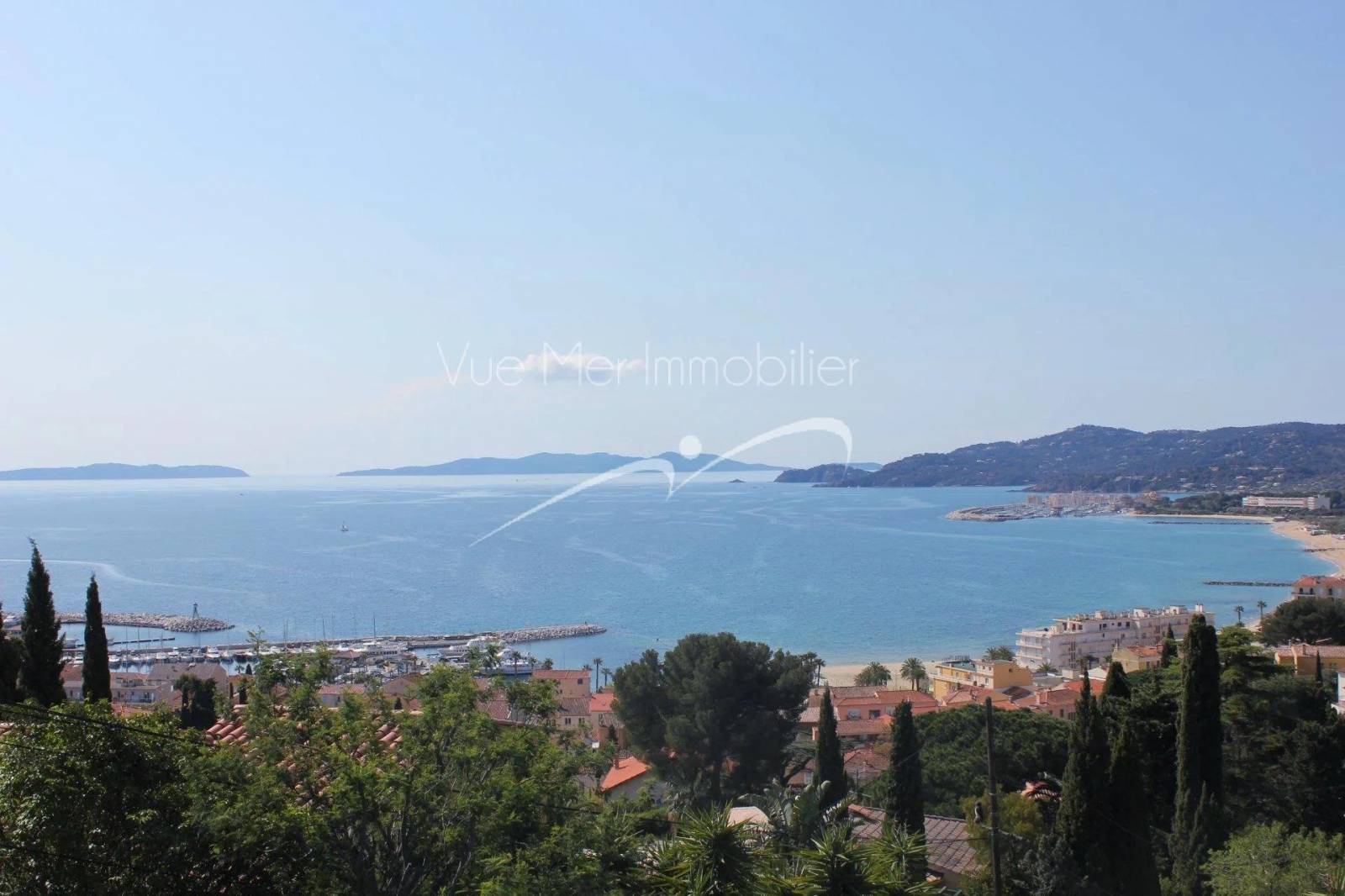 Villa à vendre le Lavandou vue mer immobilier