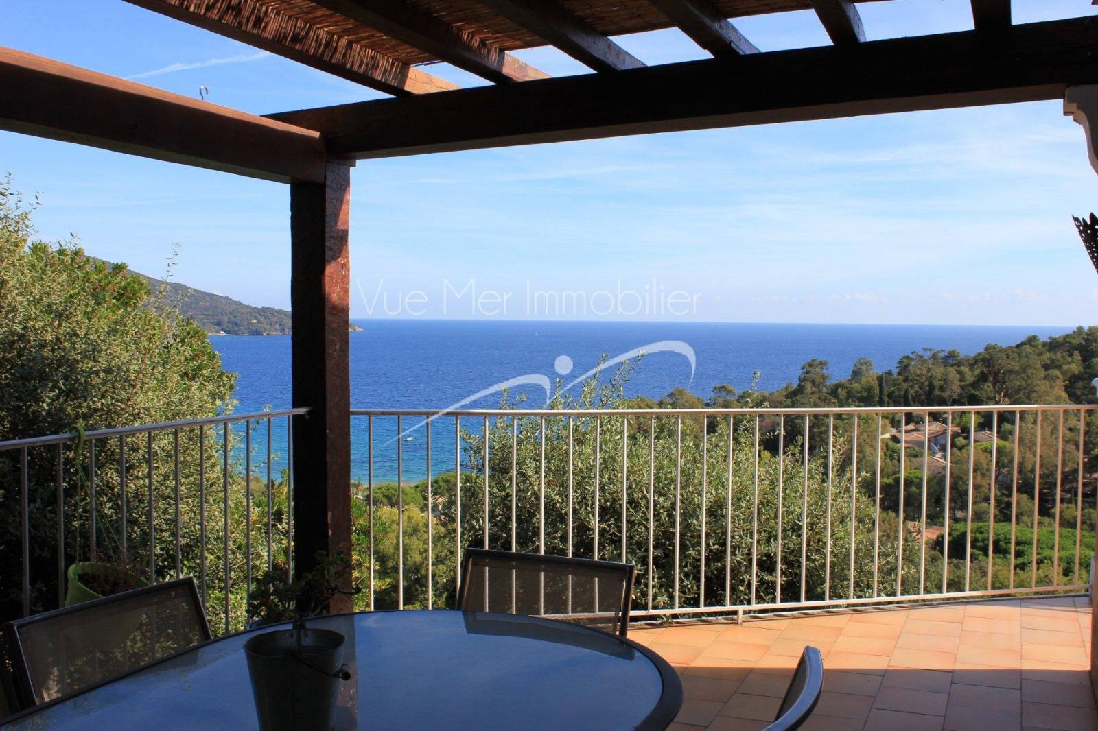 vue mer panoramique cap nègre Lavandou estimation