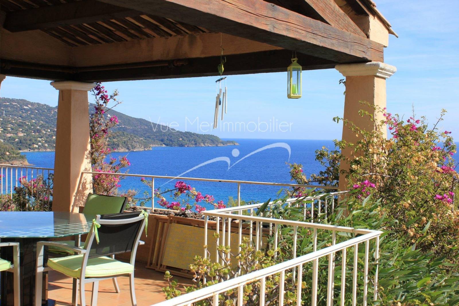 terrasse sur mer pramousquier