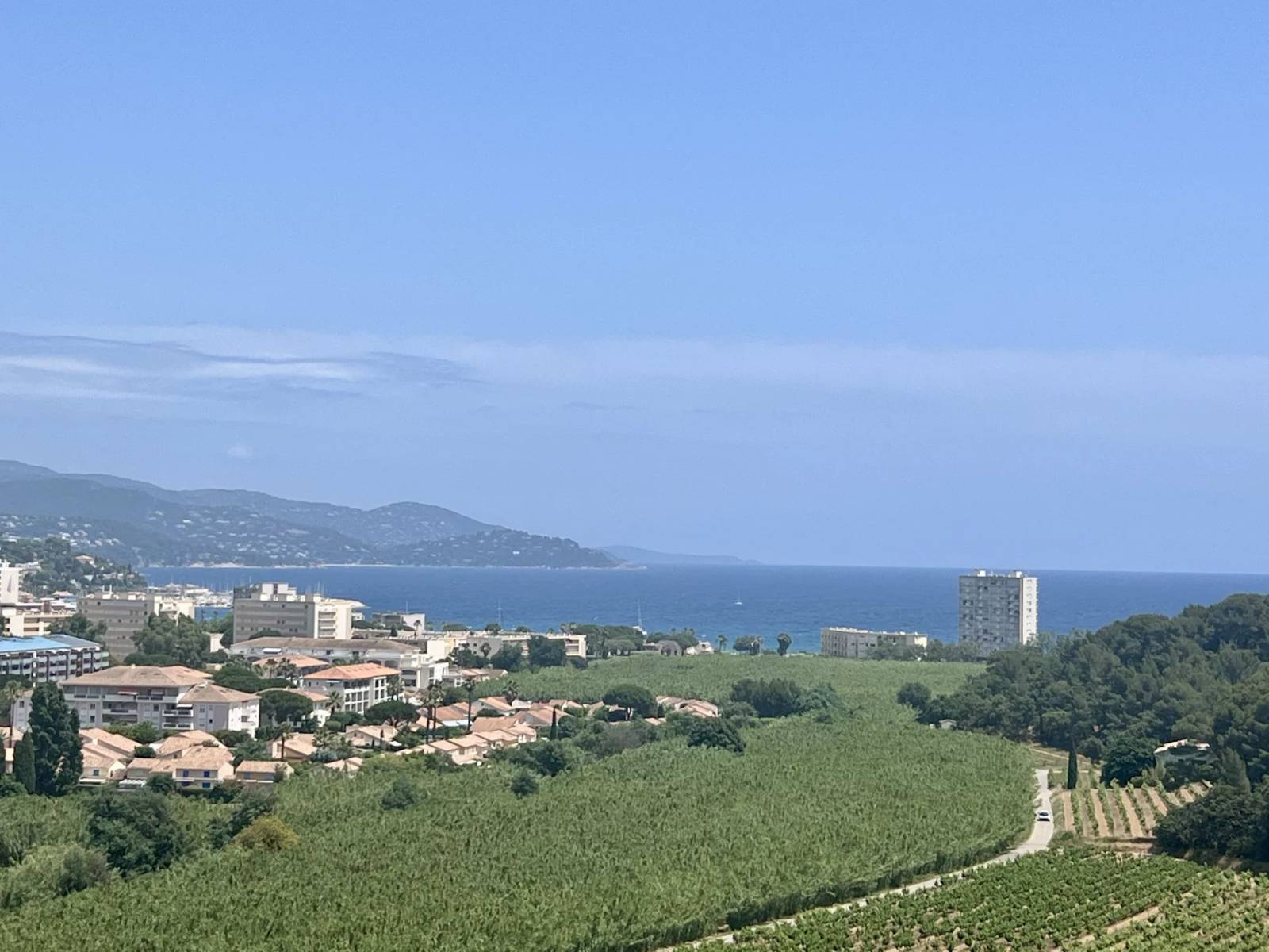 estimation vente appartement vue mer le lavandou