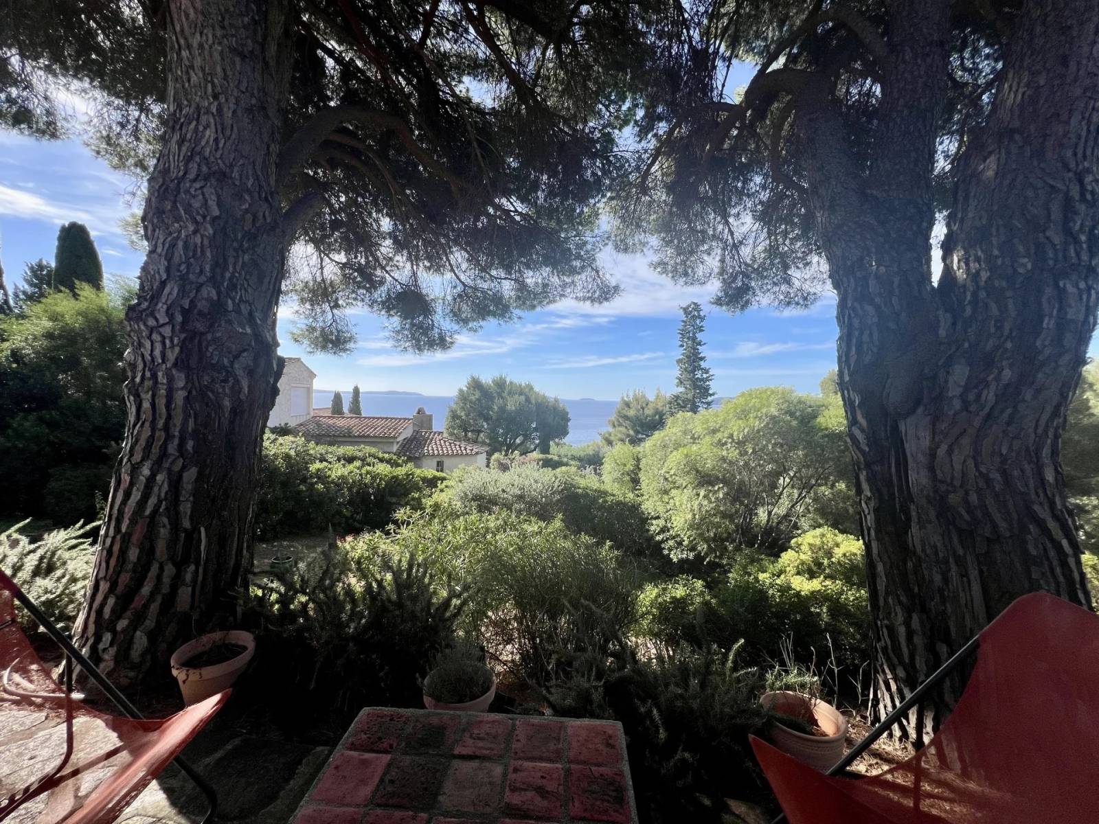 Villa de charme - Aiguebelle - Vue mer