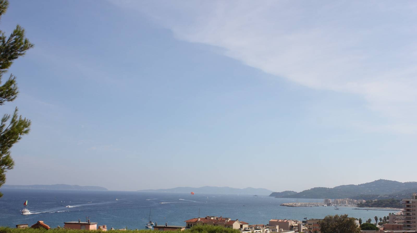 estimation vue mer panoramique le Lavandou