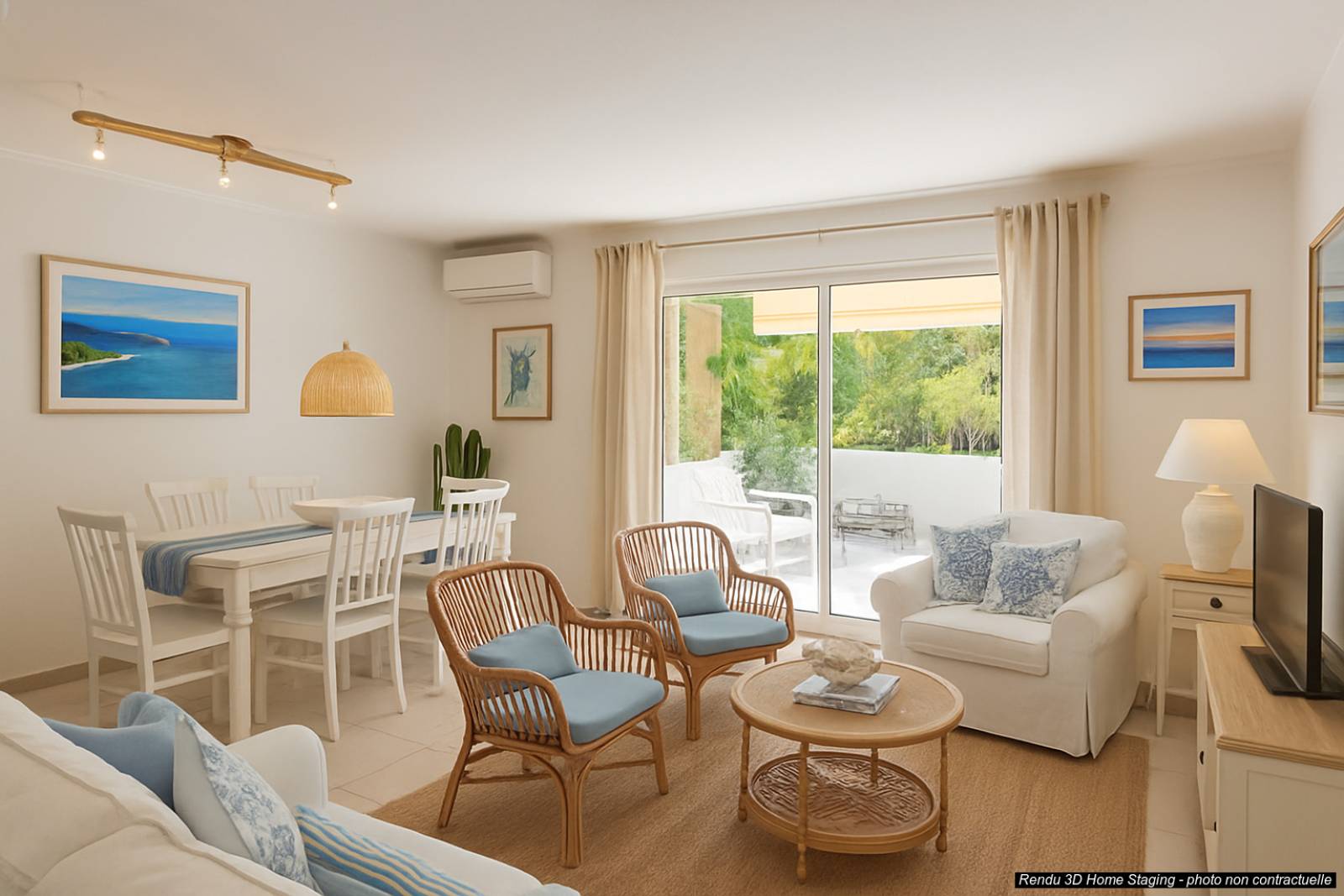 home staging  agence immobilière le lavandou