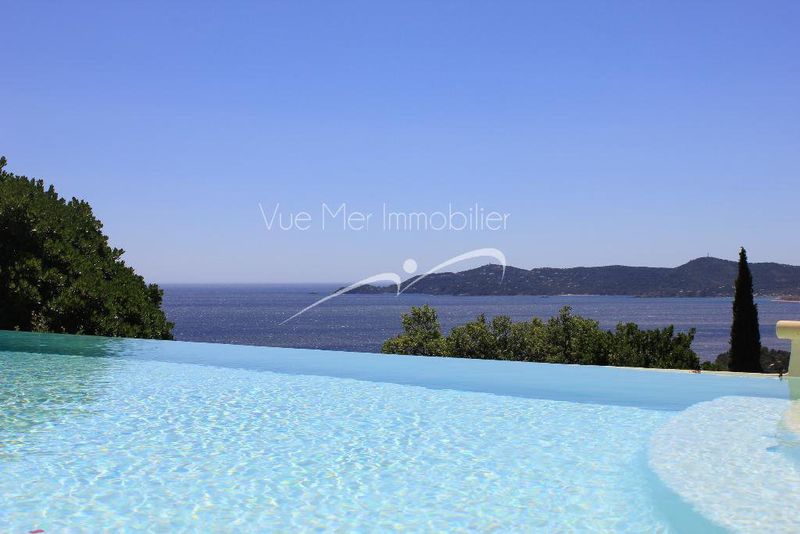 Villa piscine vue mer panoramique  plage aiguebelle Le Lavandou à vendre
