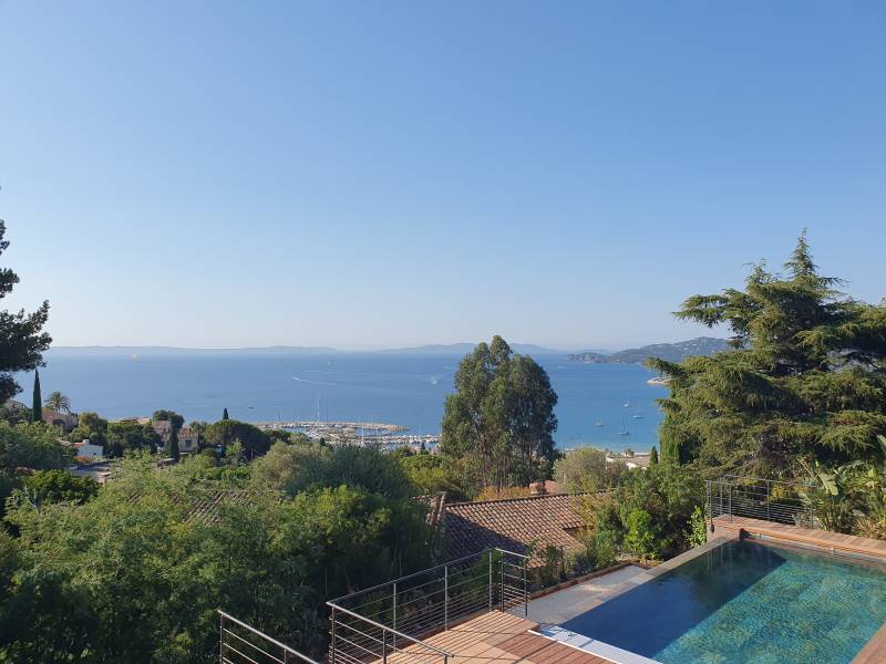 estimation super lavandou villa vue mer