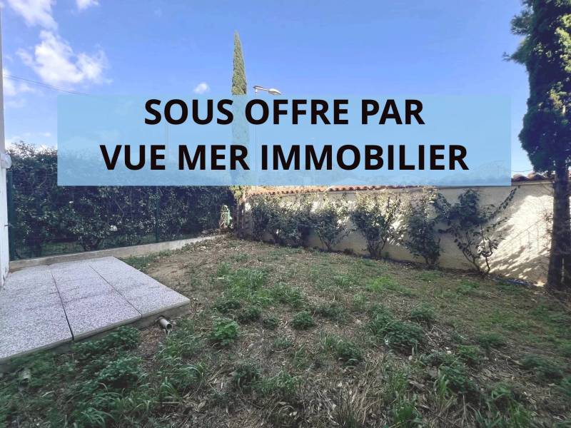 Joli T2  de 34 m²  avec jardin de 35 m²  résidence récente