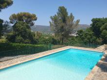 succession appartement avec vue sur commune de Bormes les mimosas