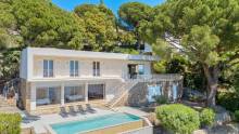 villa avec piscine à débordement La Lavandou estimation vente